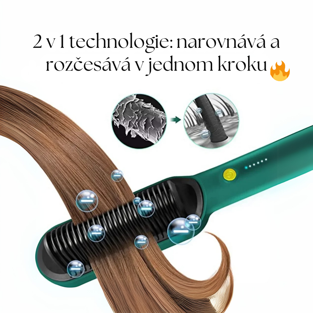 HladkoPerfect™ 2 v 1 Kartáč | Dokonalé vyhlazení během 5 minut [AKCE DNES]